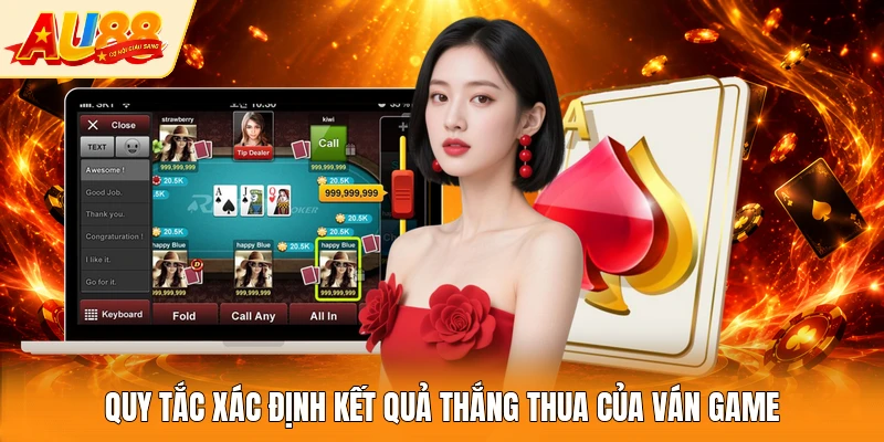 Quy tắc xác định kết quả thắng thua của ván game